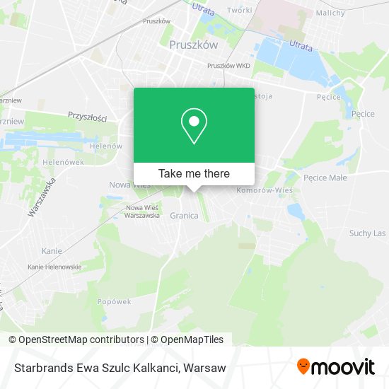 Starbrands Ewa Szulc Kalkanci map