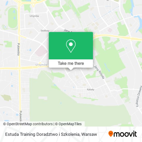 Карта Estuda Training Doradztwo i Szkolenia