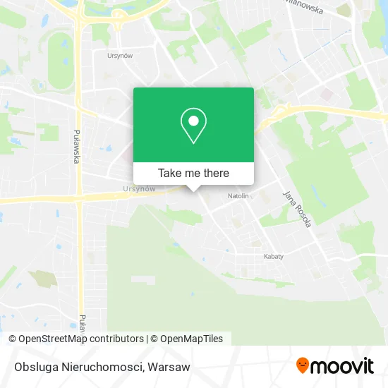 Карта Obsluga Nieruchomosci
