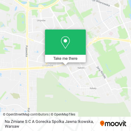 Na Zmiane S C A Gorecka Spolka Jawna Ikowska map