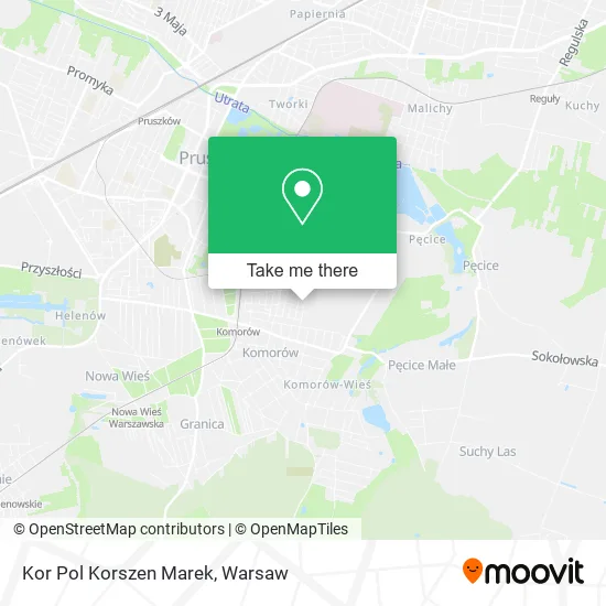 Kor Pol Korszen Marek map