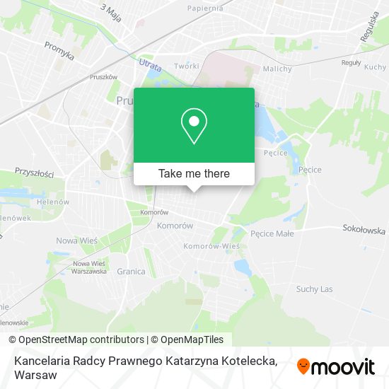 Kancelaria Radcy Prawnego Katarzyna Kotelecka map