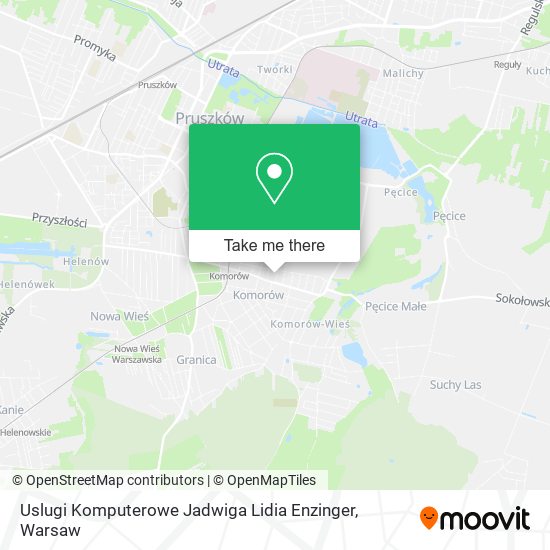 Uslugi Komputerowe Jadwiga Lidia Enzinger map