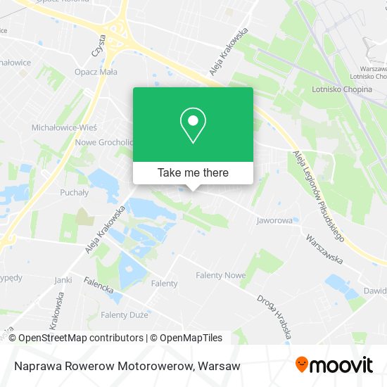 Naprawa Rowerow Motorowerow map