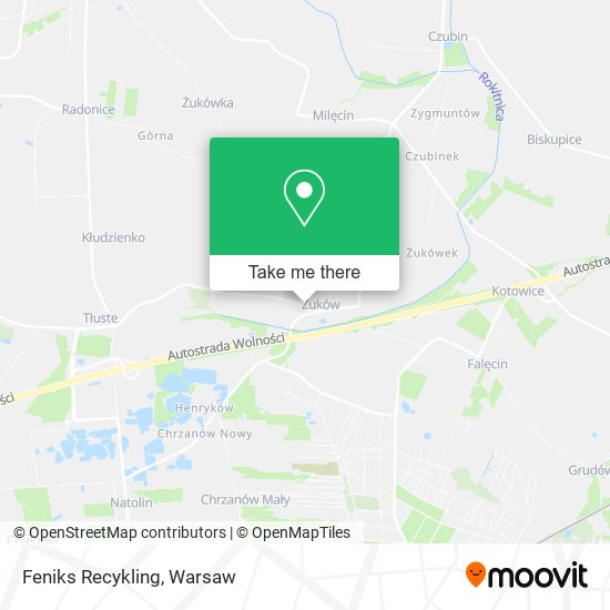 Feniks Recykling map