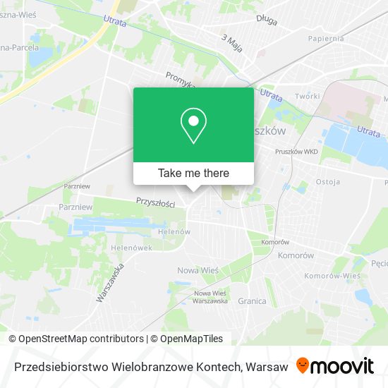 Przedsiebiorstwo Wielobranzowe Kontech map