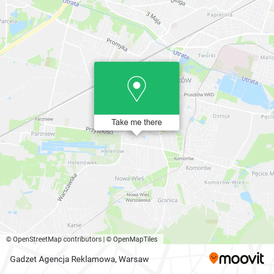 Карта Gadzet Agencja Reklamowa
