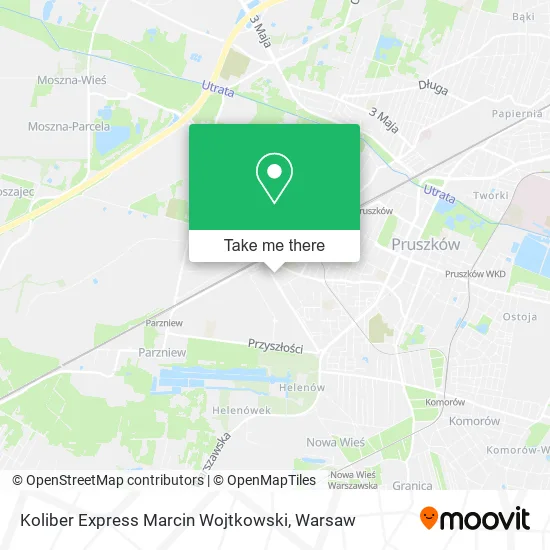 Карта Koliber Express Marcin Wojtkowski