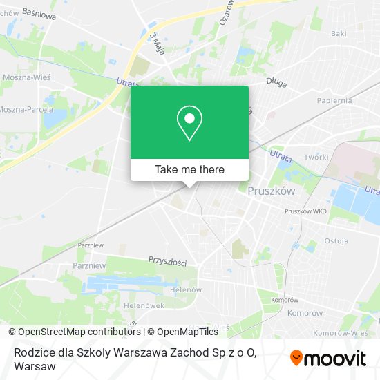 Rodzice dla Szkoly Warszawa Zachod Sp z o O map