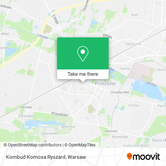 Kombud Komosa Ryszard map