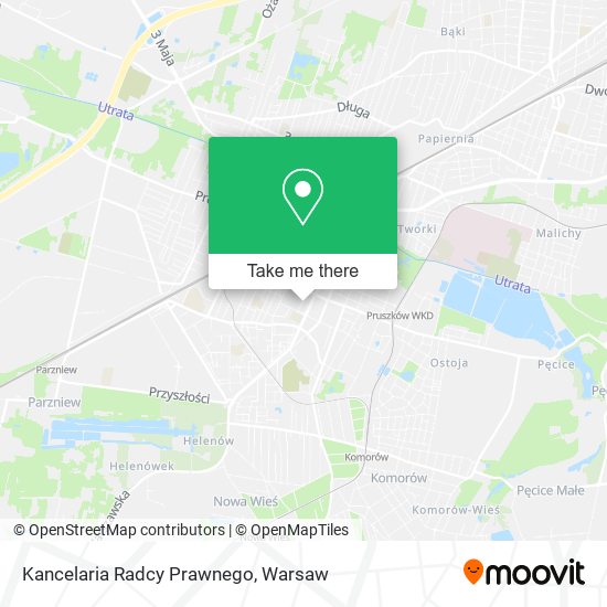 Kancelaria Radcy Prawnego map