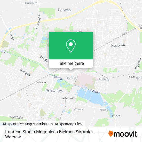 Impress Studio Magdalena Bielman Sikorska map