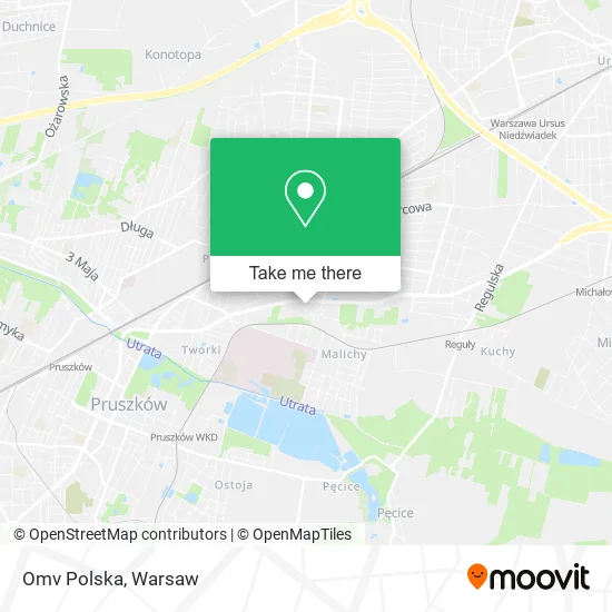 Карта Omv Polska