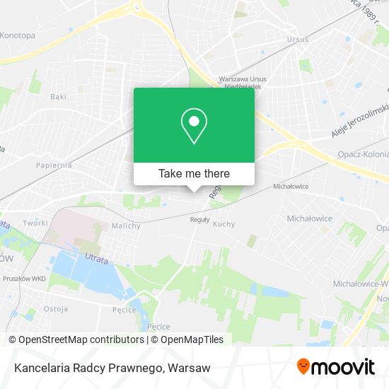 Kancelaria Radcy Prawnego map