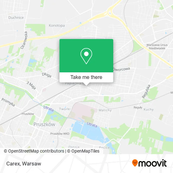 Carex map