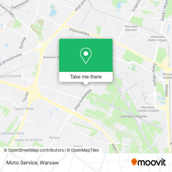 Moto Service map