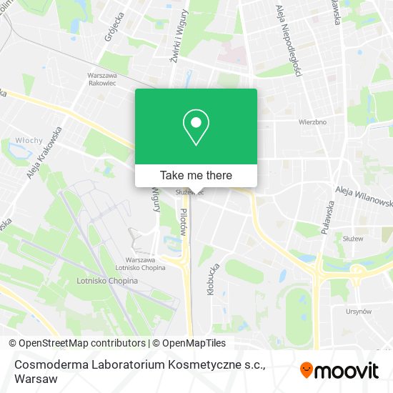 Карта Cosmoderma Laboratorium Kosmetyczne s.c.