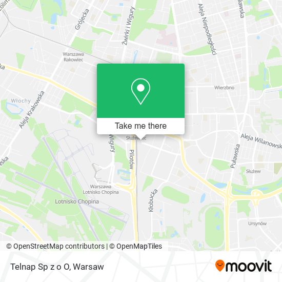 Telnap Sp z o O map