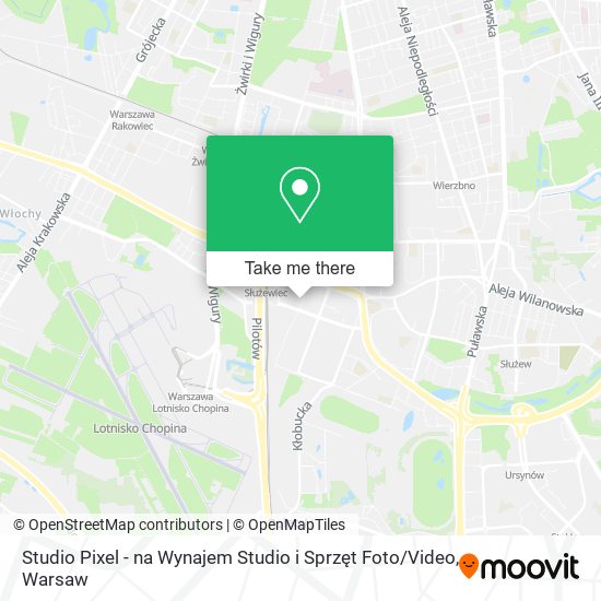 Studio Pixel - na Wynajem Studio i Sprzęt Foto / Video map