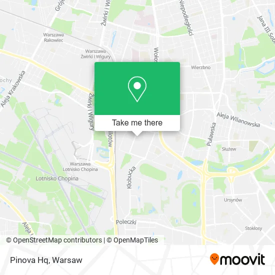 Карта Pinova Hq
