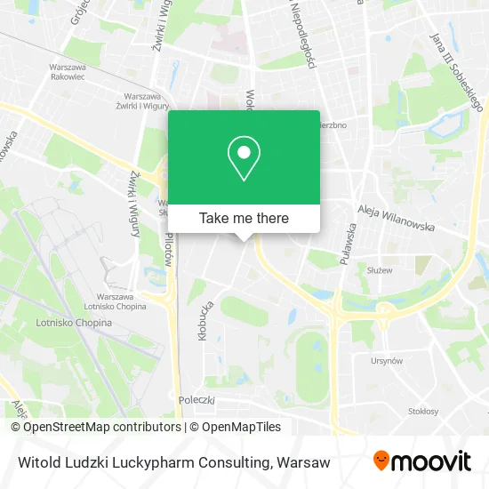 Карта Witold Ludzki Luckypharm Consulting