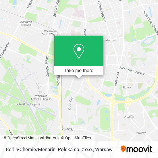 Berlin-Chemie / Menarini Polska sp. z o.o. map