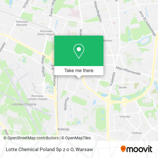 Карта Lotte Chemical Poland Sp z o O