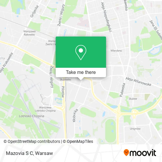 Карта Mazovia S C