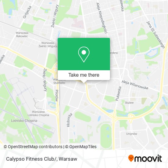 Calypso Fitness Club/ map