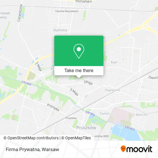 Firma Prywatna map