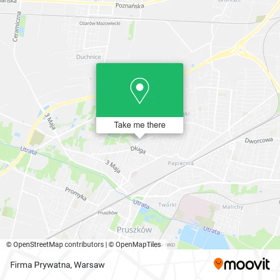 Firma Prywatna map