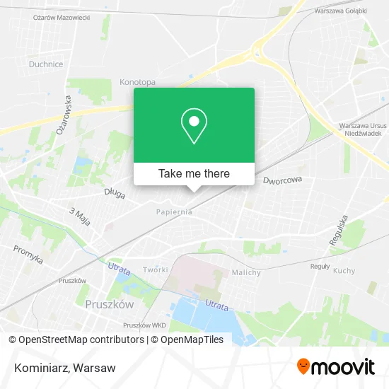 Карта Kominiarz