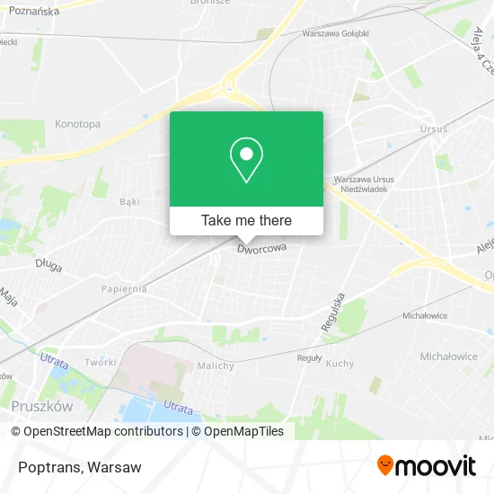 Poptrans map