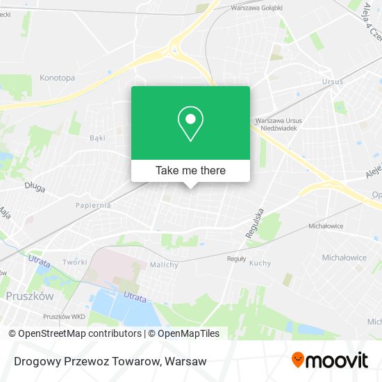 Drogowy Przewoz Towarow map