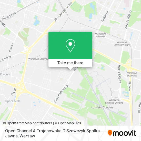 Карта Open Channel A Trojanowska D Szewczyk Spolka Jawna