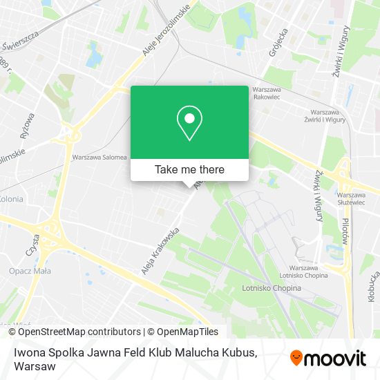 Iwona Spolka Jawna Feld Klub Malucha Kubus map