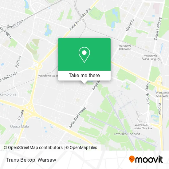 Карта Trans Bekop