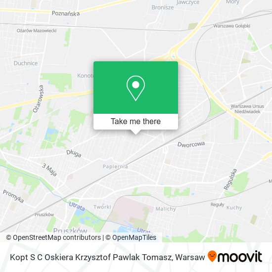 Kopt S C Oskiera Krzysztof Pawlak Tomasz map