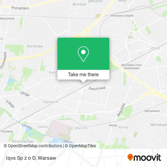 Iqvs Sp z o O map