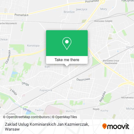 Zaklad Uslug Kominiarskich Jan Kazmierczak map