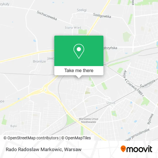 Карта Rado Radoslaw Markowic