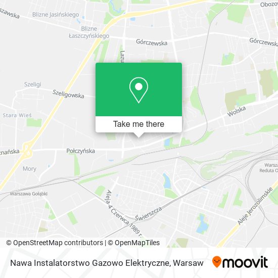 Карта Nawa Instalatorstwo Gazowo Elektryczne