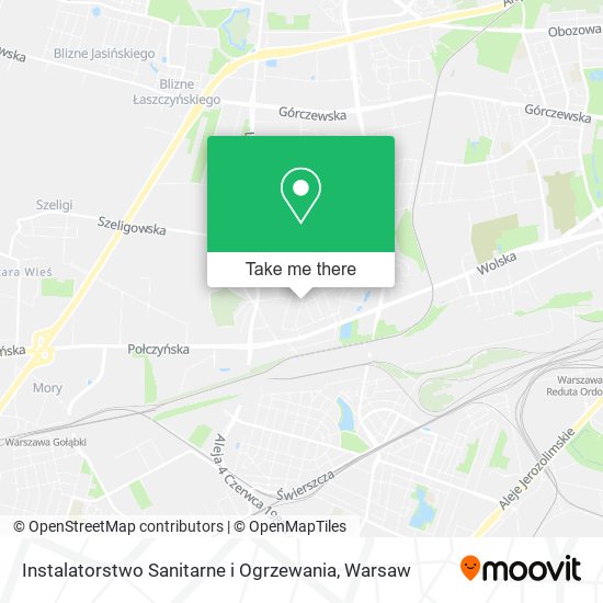 Instalatorstwo Sanitarne i Ogrzewania map