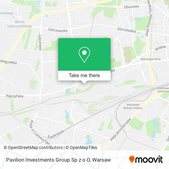 Pavilion Investments Group Sp z o O map