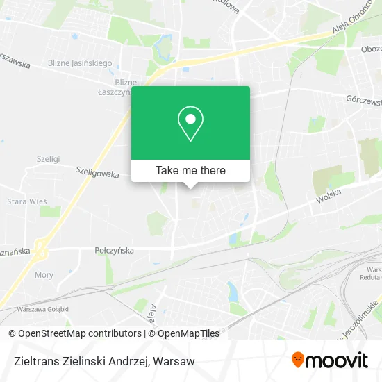 Карта Zieltrans Zielinski Andrzej