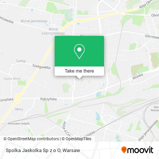 Spolka Jaskolka Sp z o O map