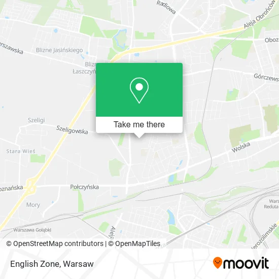 Карта English Zone