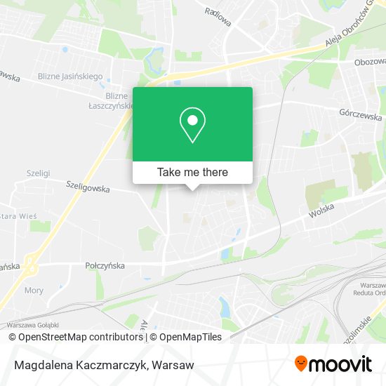 Magdalena Kaczmarczyk map