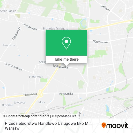 Przedsiebiorstwo Handlowo Uslugowe Eko Mir map