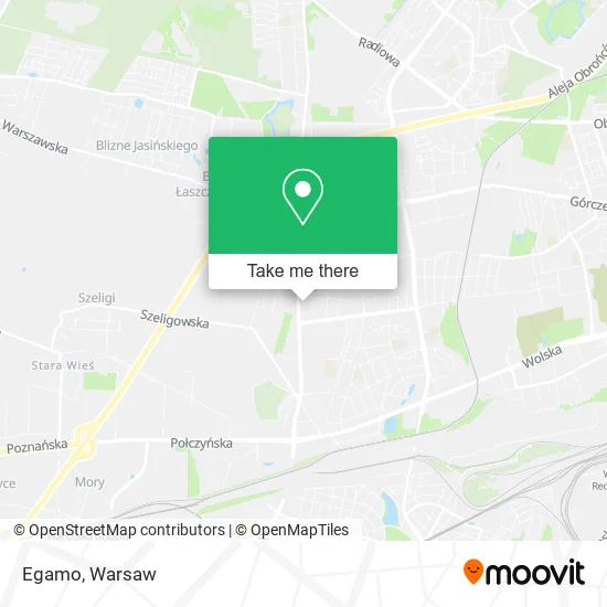 Карта Egamo